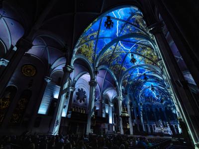 Aura dans l'église Saint-Roch