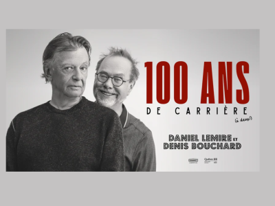 Daniel Lemire et Denis Bouchard