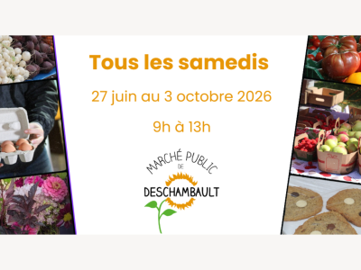 Marché public de Deschambault