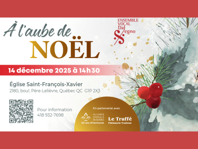 À l'aube de Noël - concert de l'Ensemble vocal Dal Segno