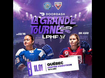 Match La Victoire de Montréal C. Les Goldeneyes de Vancouver