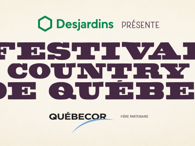Affiche du Festival country de Québec