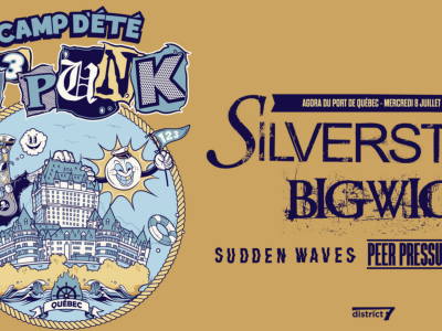 Le camp d’été 123Punk avec Silverstein, BIGWIG et plus.