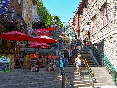 Escalier Casse-cou dans le Petit-Champlain