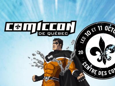 Affiche du Comiccon de Québec