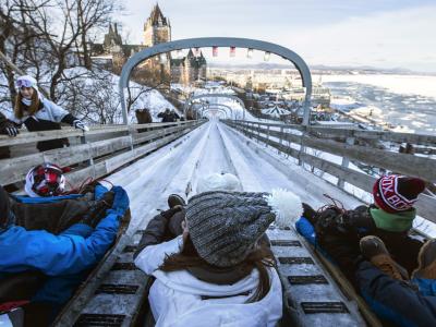 Glissades de la terrasse Dufferin