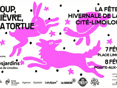 Le loup, le lièvre et la tortue : la fête hivernale de la Cité-Limoilou