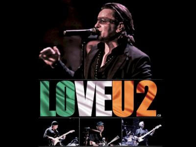 LOVEU2, spectacle hommage au groupe le plus populaire de la planète, U2.