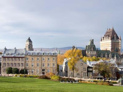 Old Québec in fall