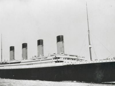 Titanic en mer