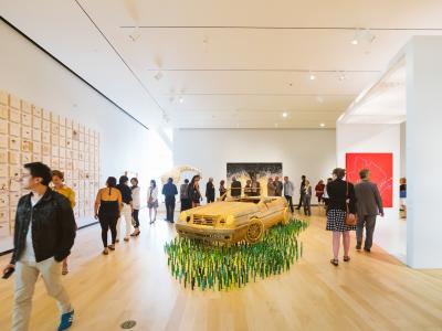 Musée national des beaux-arts du Québec - Exposition de Ferron à BGL. Art contemporain du Québec