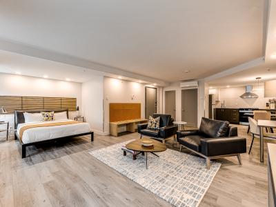 77 St-Vallier - Studio avec un lit Queen