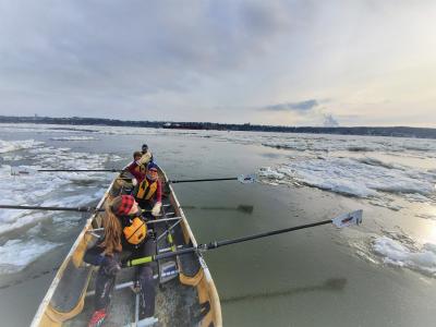 Canot à glace Expérience - À la rame!