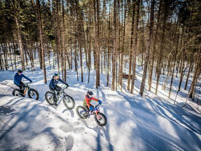Empire 47 - Famille en fatbike