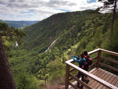 Vallée Bras-du-Nord - Point d'observation