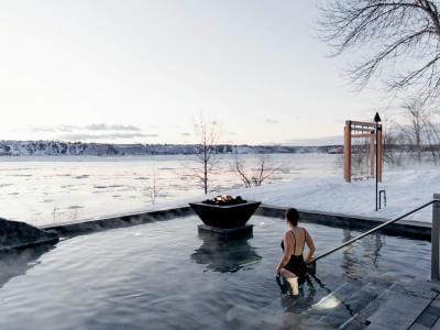 Strøm Spa Nordique - Spa en hiver