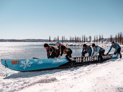 Canot à glace Expérience - Passeport Expérience hivernale à Québec