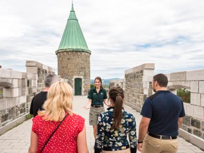 Lieu historique national des Fortifications-de-Québec - Tour guidé à pied