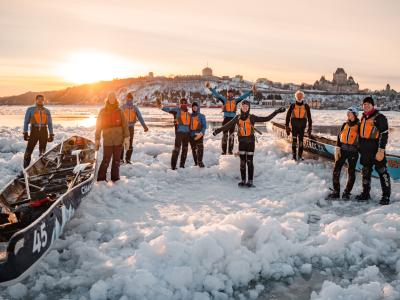 Canot à glace Expérience - Passeport Passeport Plaisirs d'hiver