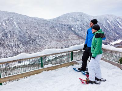 Parc national de la Jacques-Cartier - Sépaq - Les Loups l'hiver