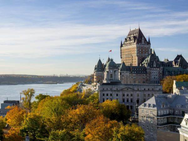 Québec City during fall