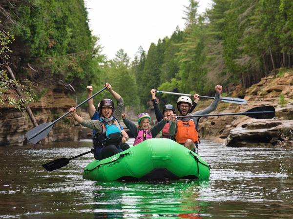 Parc naturel régional Portneuf rafting