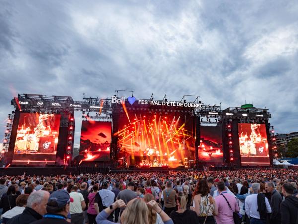 Grande scène du Festival d'été de Québec