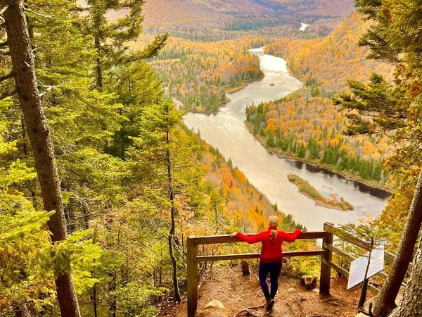 Randonnée d'automne auParc national de la Jacques-Cartier 