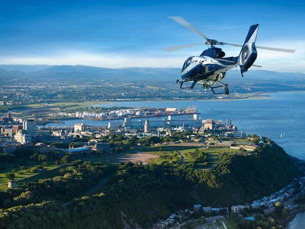 GoHelico - Tour d'hélicoptère et vue sur la ville de Québec