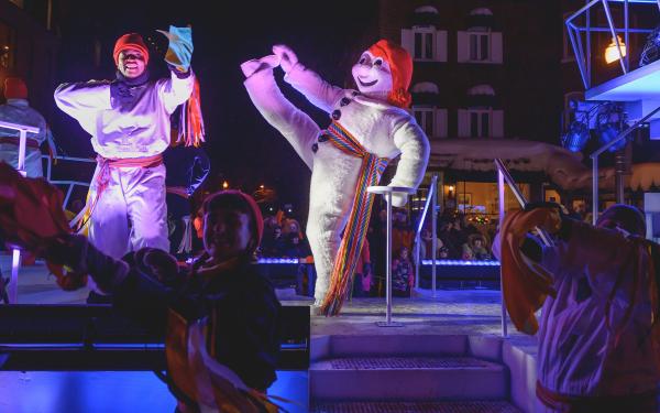 Quebec Winter Carnival Night Parade