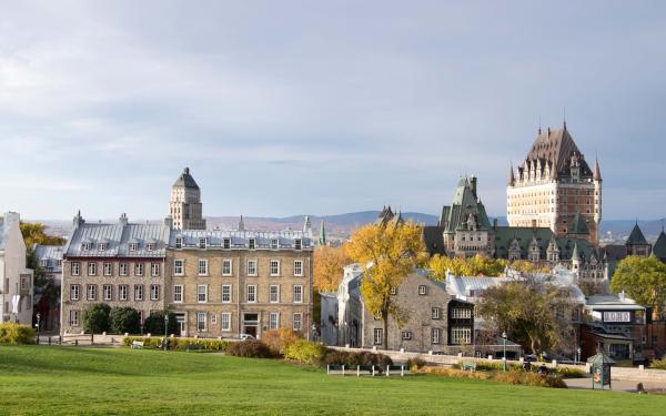 Old Québec in fall