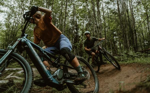 Vallée Bras-du-Nord - Vélo de montagne Saint-Raymond