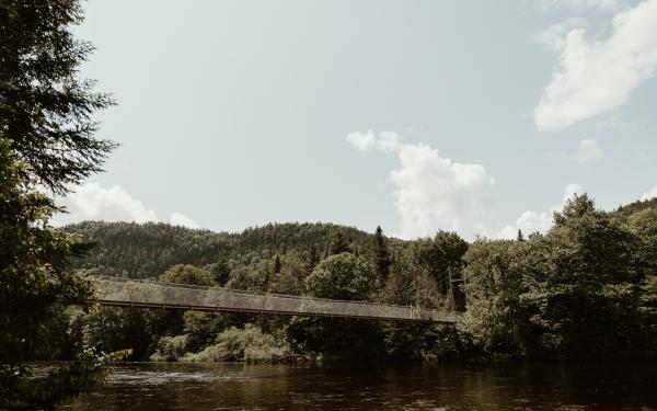 Vallée Bras-du-Nord - Passerelle