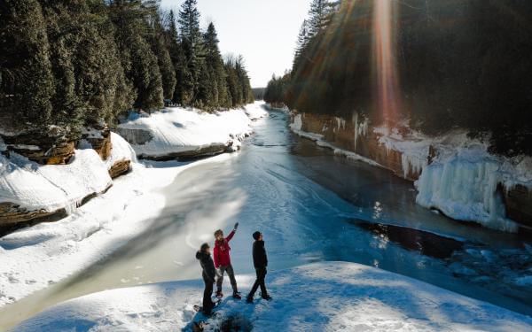 Parc naturel régional de Portneuf - raquette