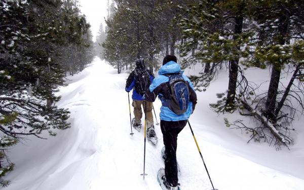 Quatre Natures - snowshoe hike