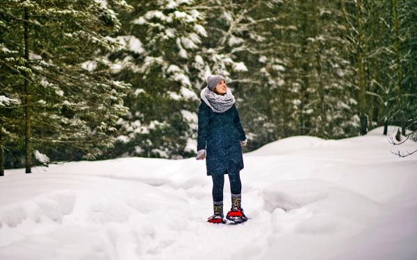 Au Chalet en Bois Rond - Raquettes