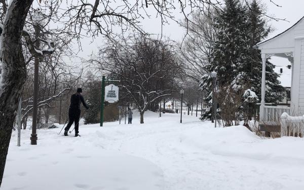 Site des sports d'hiver de la Pointe-aux-Lièvres - ski de fond