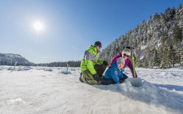 Réserve faunique de Portneuf - Pêche blanche