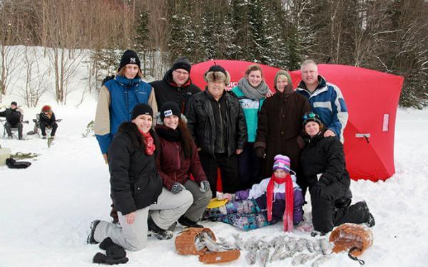 Pourvoirie du Lac-Beauport - pêche blanche