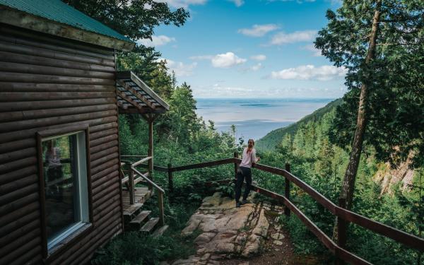 Sentier des Caps de Charlevoix - refuge été