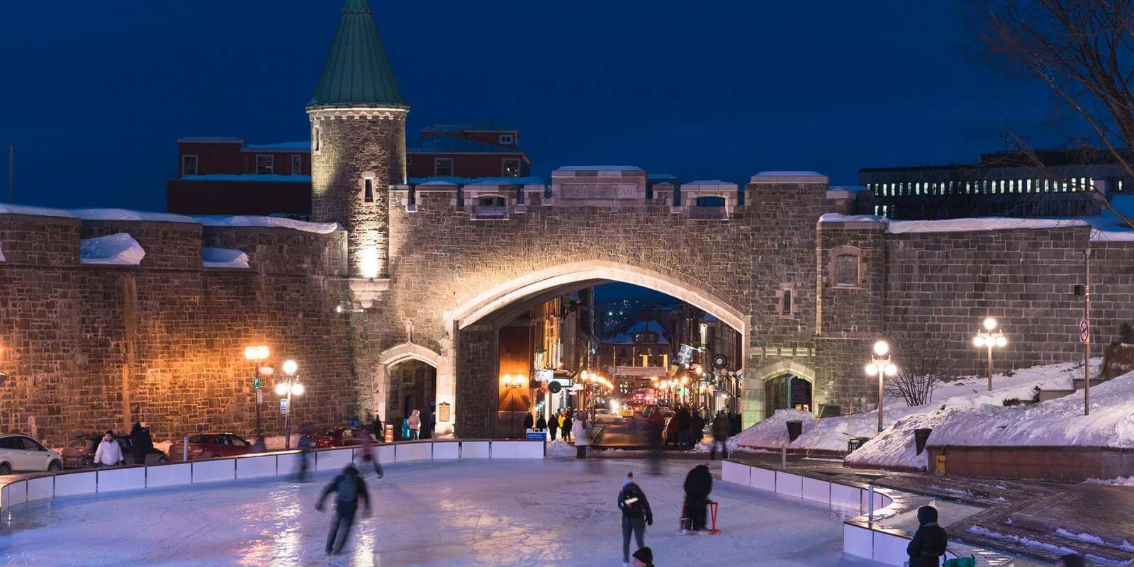 Les plus belles patinoires à Québec Visiter Québec