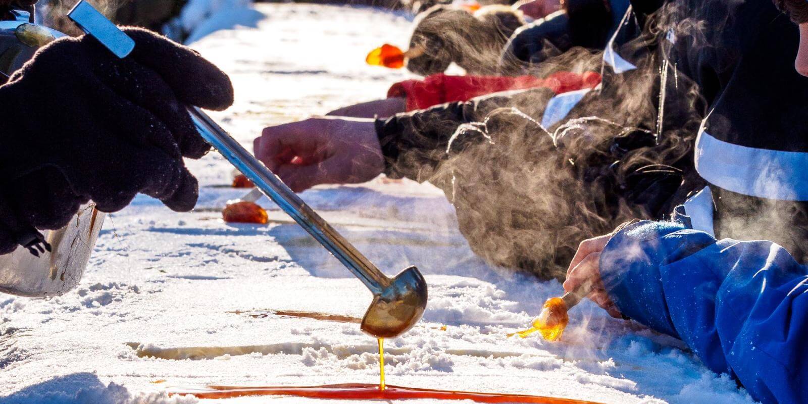 Tire sur neige pendant le Carnaval de Québec