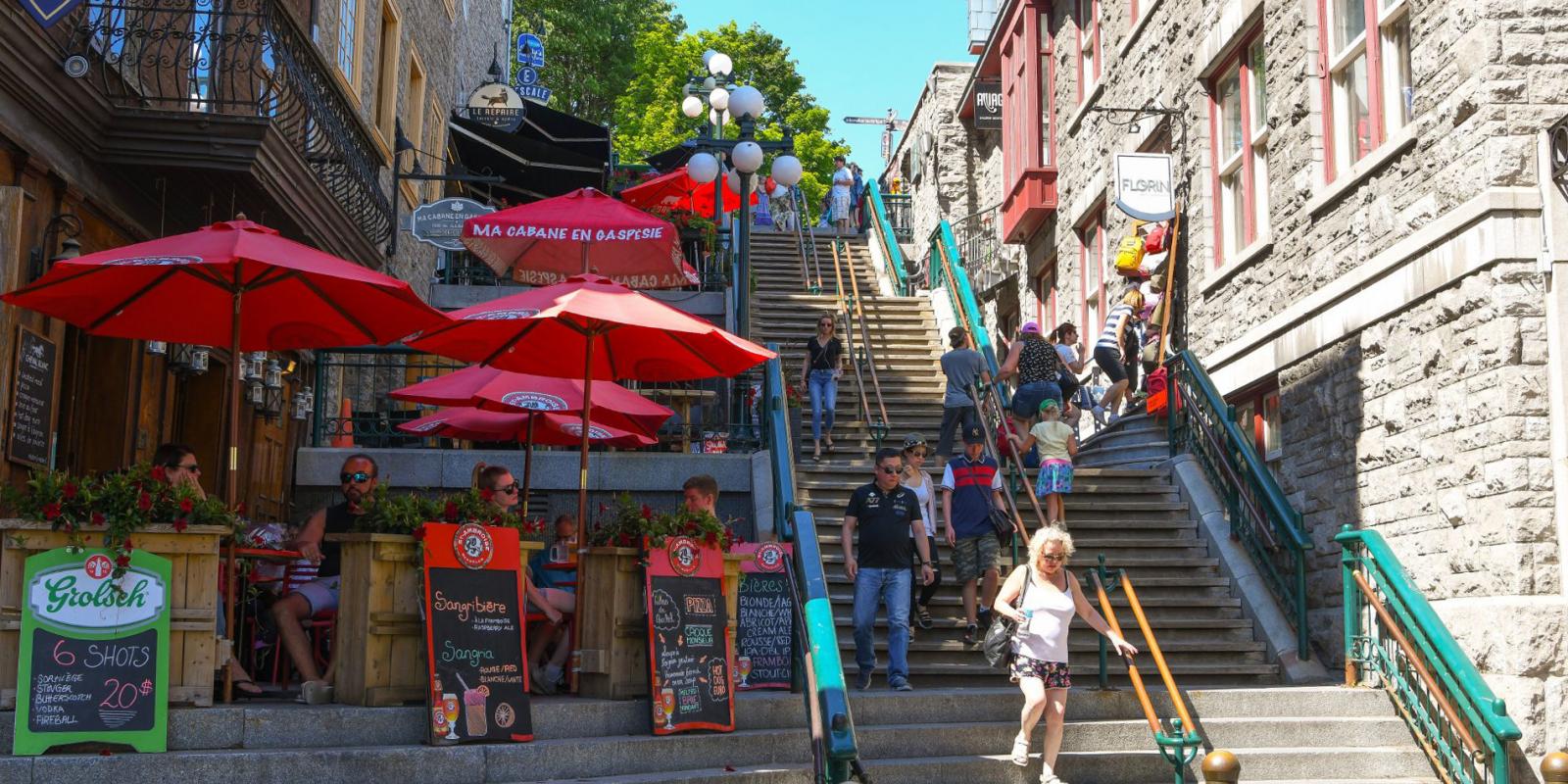 Escalier Casse-cou dans le Petit-Champlain