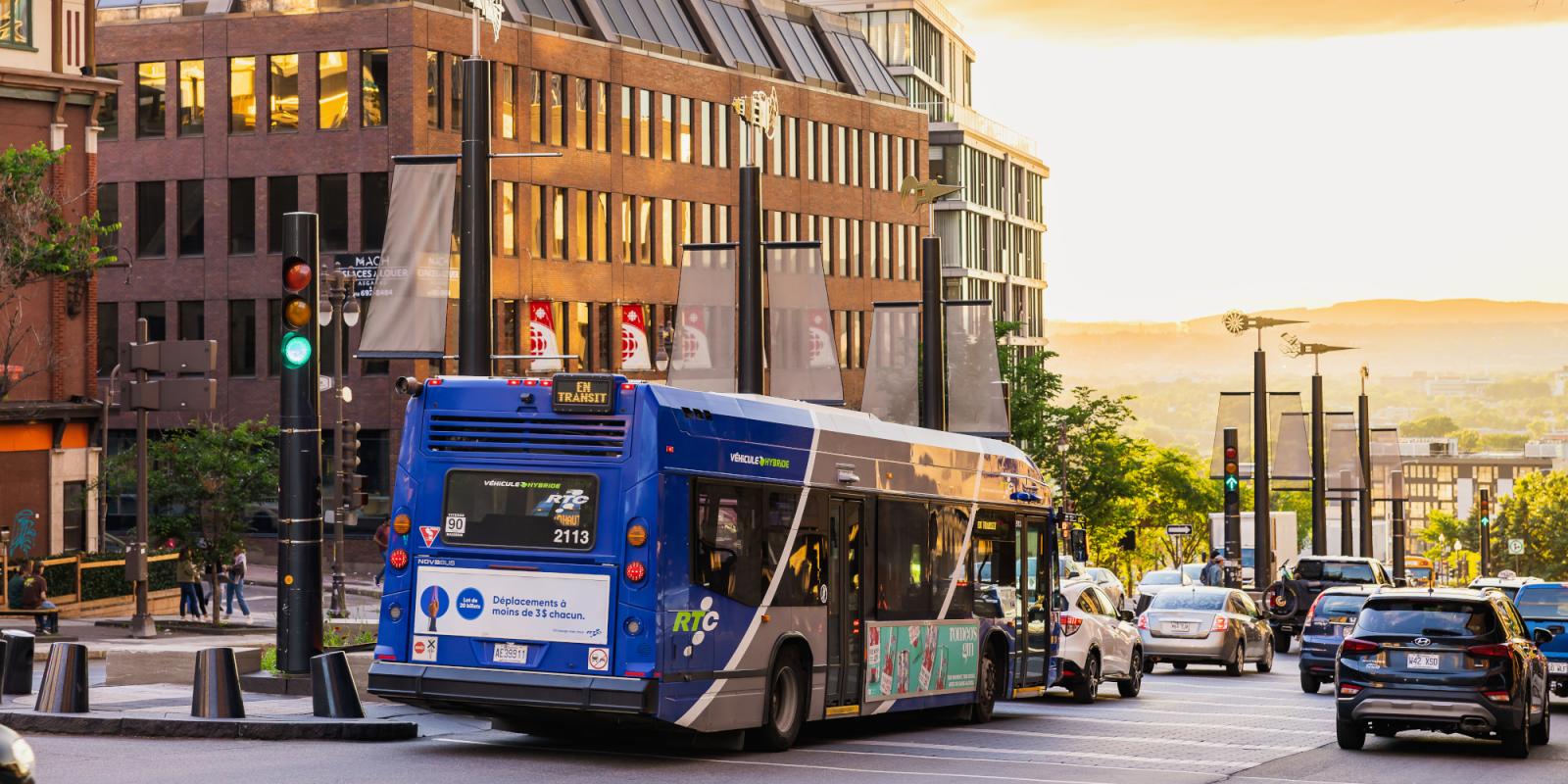 Transport en commun à Québec