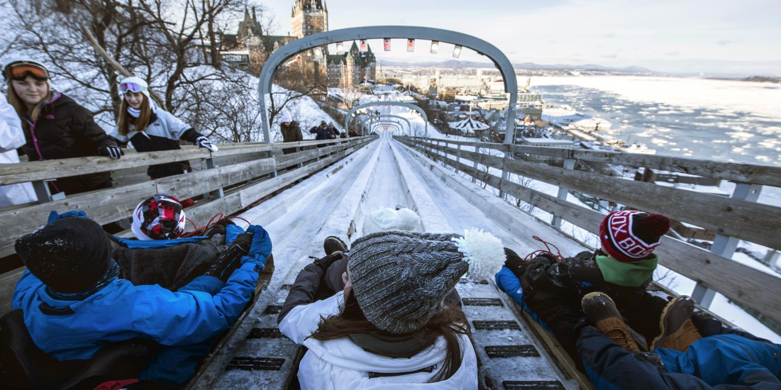 Glissades de la terrasse Dufferin