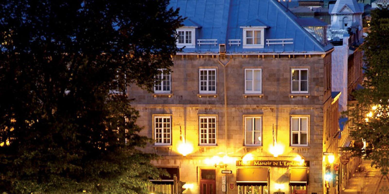 Hôtel Manoir de l'Esplanade Hôtels Hébergement Visiter Québec