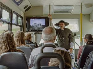 Plains of Abraham - Bus of Abraham: animated bus tour
