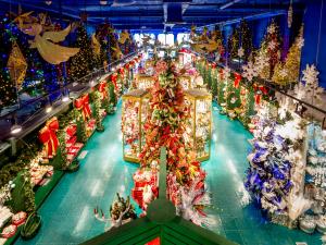 La Boutique de Noël de Québec - vue de la mezzanine