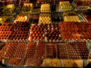 Chocolaterie de l'Île d'Orléans (Sainte-Pétronille) - variety of chocolates