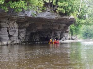 Parc naturel régional de Portneuf - Radeau